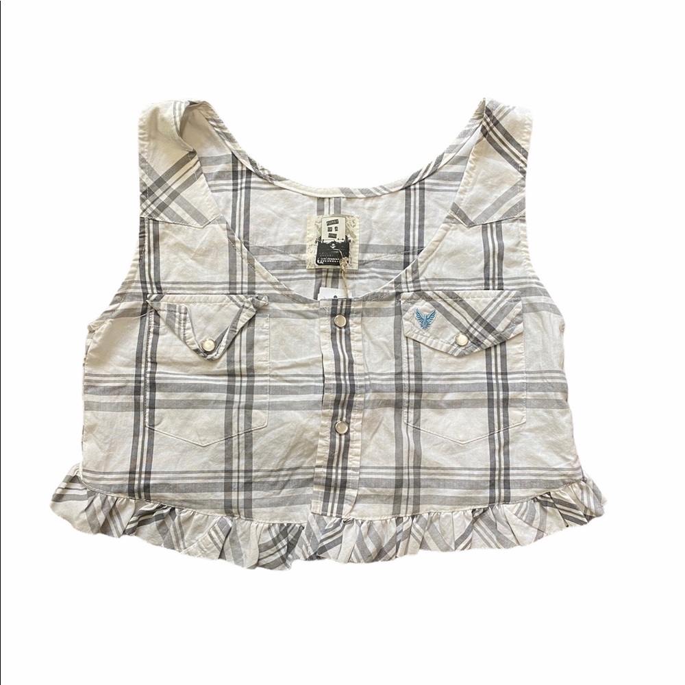 LF Furst Of A Kind High/Low Crop Top